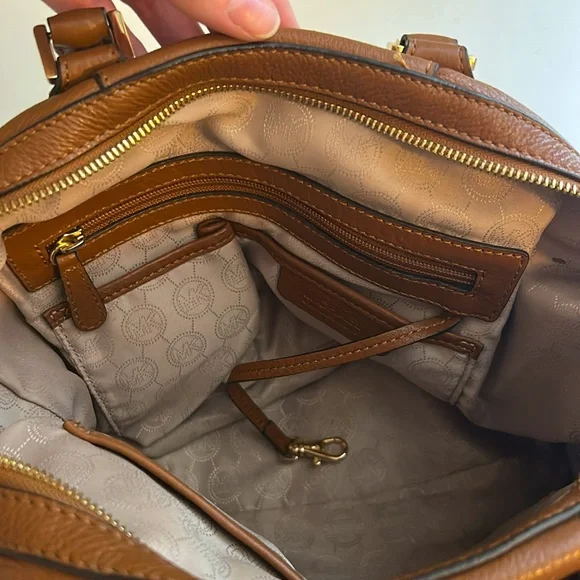 Michael Kors Tan Leather Purse - Picture 6 of 7